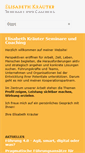 Mobile Screenshot of elisabeth-kraeuter.de